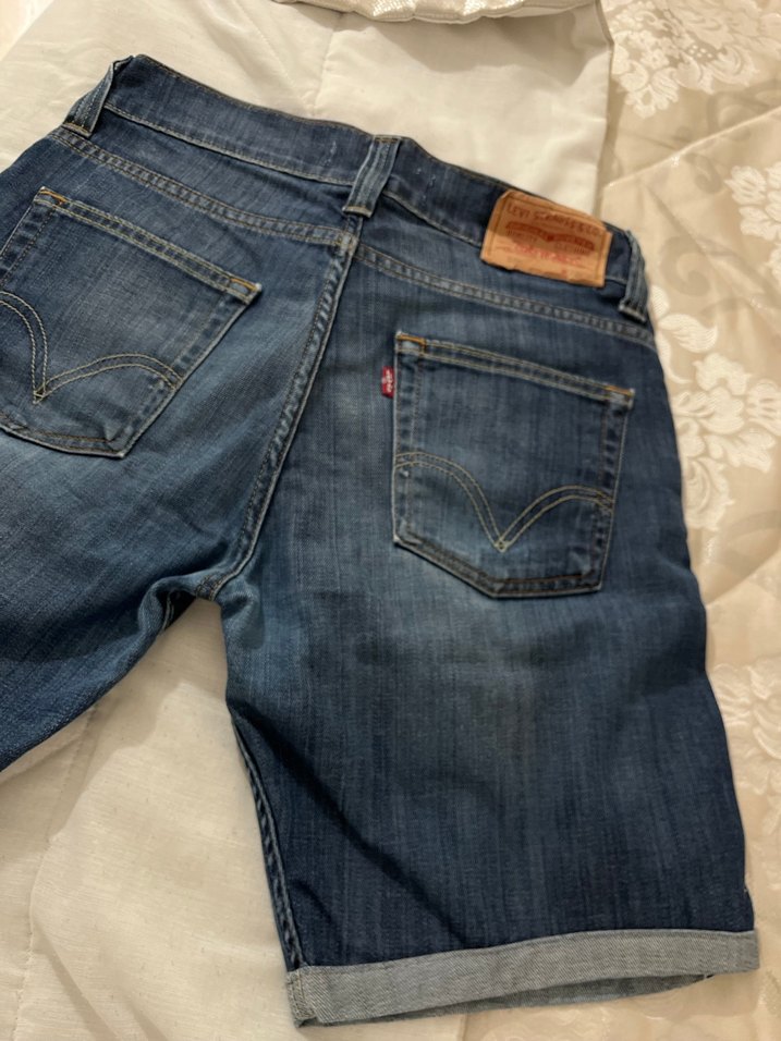 Erkek kot şort - Görsel 2