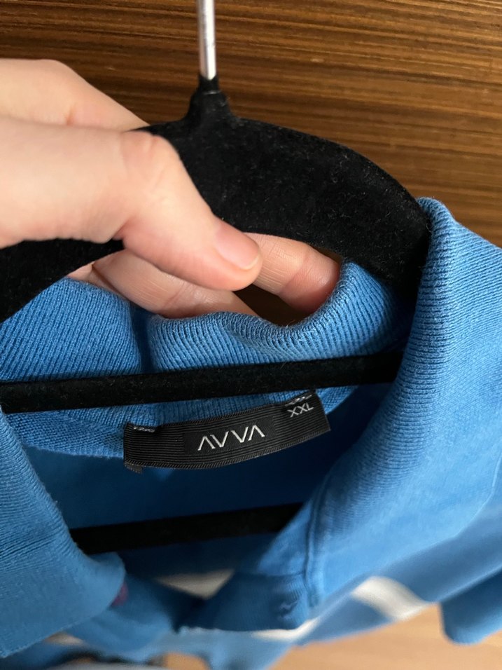 Erkek Mavi Pamuklu Polo Tişört - Görsel 5