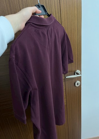 Mor Kısa Kollu Polo Tişört - Görsel 4