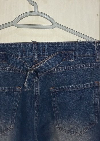 Trendyol & Milla Lacivert Bol Kesim Kadın Denim Pantolon