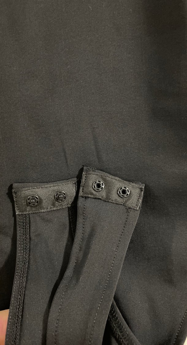 Siyah İnce Askılı Kadın Mayo - Görsel 3