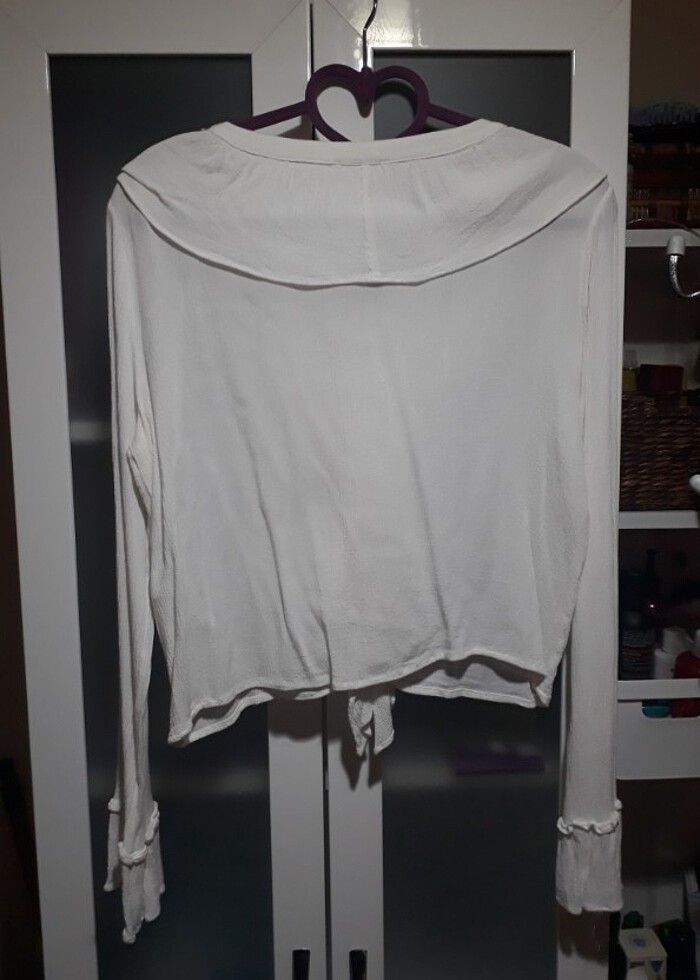 Beyaz bluz  - Görsel 2