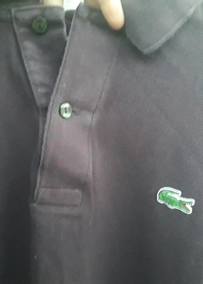 Lacoste uzun kollu t shirt  - Görsel 5