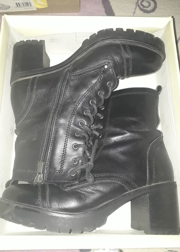 Kadın kalın topuk bot - Görsel 3