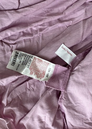 Kız Çocuk Lila Fırfırlı Elbise - Görsel 2