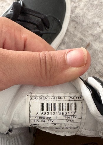 Lumberjack Siyah Kadın Spor Ayakkabı - Görsel 4