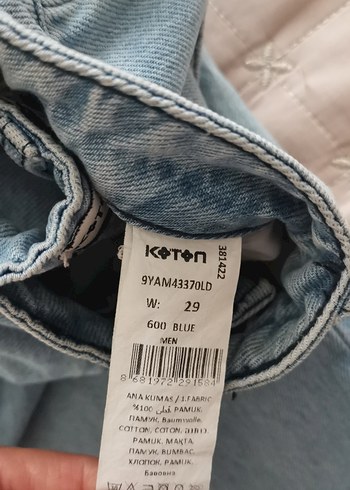 Kadın Mavi Pastel Renkli Denim Şort - Görsel 5