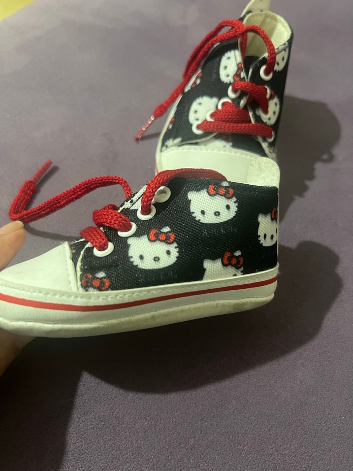 Renkli Punk Tarzı Erkek Bebek Ayakkabısı - Görsel 2