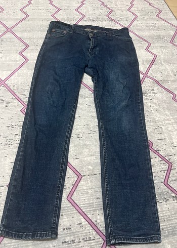 Levis Koyu Mavi Denim Jean