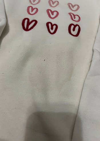 Beyaz Kalpli Uzun Kollu Kadın Sweatshirt - Görsel 2