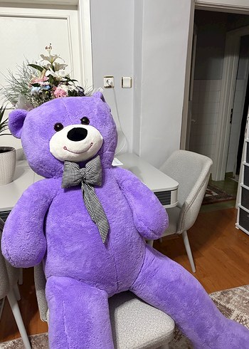 Beden Mor Peluş Ayıcık Oyuncak