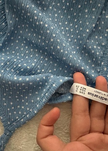 Kadın Mavi Tulum - Görsel 3