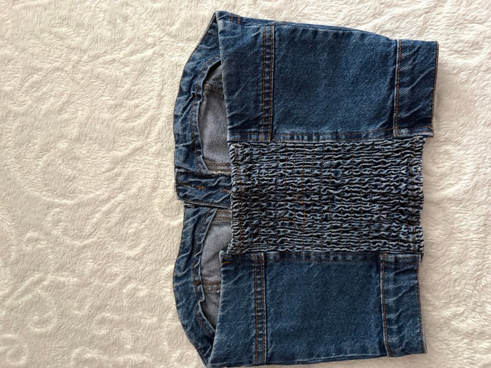 Crop lacivert - Görsel 2