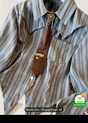 Uzun Kollu,  Kadın Gömlek - Görsel 3