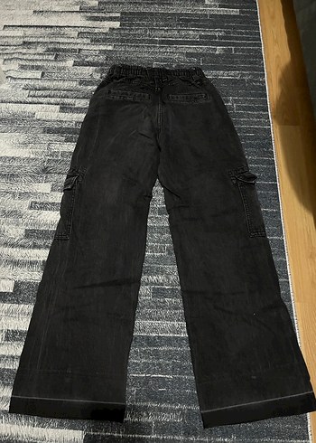 Bershka Siyah kargo pantolon