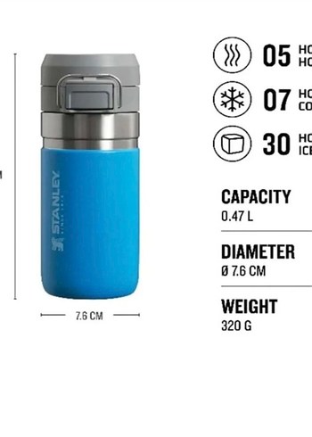 Stanley termos 0.47 lt - Görsel 2