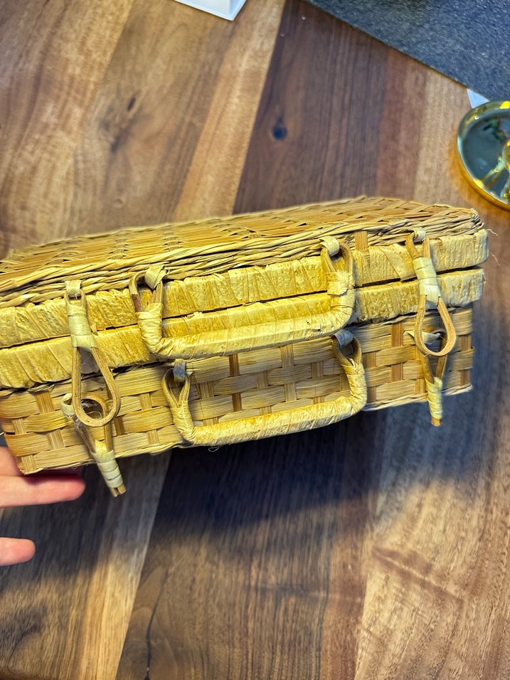 İthal Vintage sepet - Görsel 2