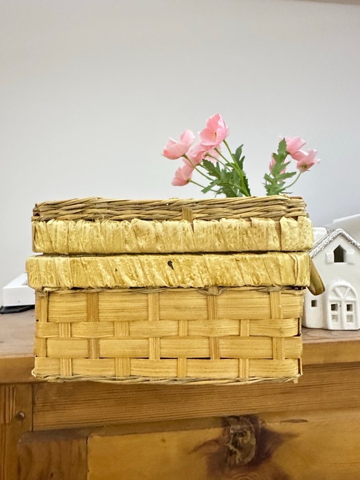 İthal Vintage sepet - Görsel 5