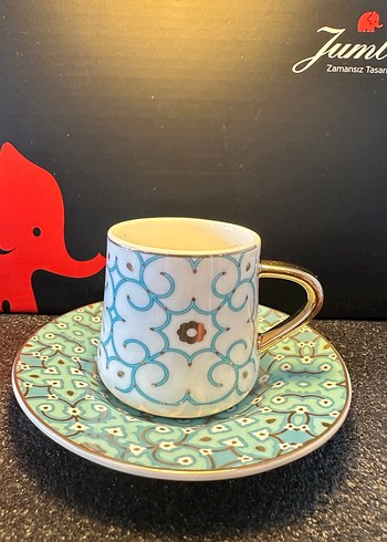 Jumbo 1 kişilik fincan takımı - Görsel 3