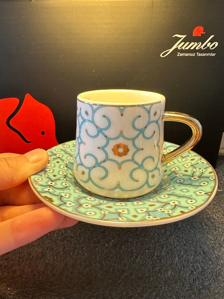 Jumbo 1 kişilik fincan takımı - Görsel 2