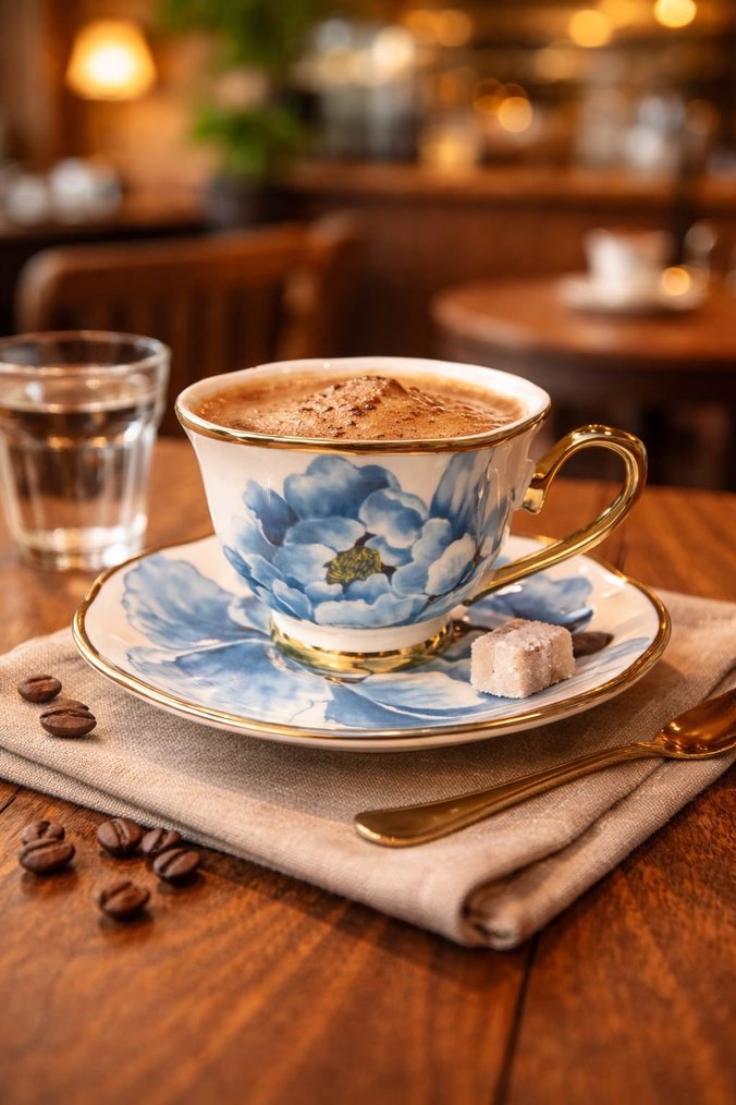 Karaca emsan 2 kişilik fincan takımı - Görsel 2