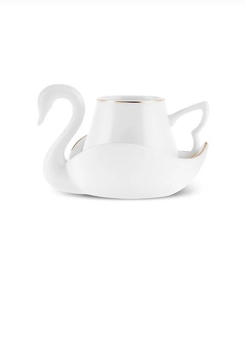 Karaca kuğu 2 kişilik fincan takımı - Görsel 4