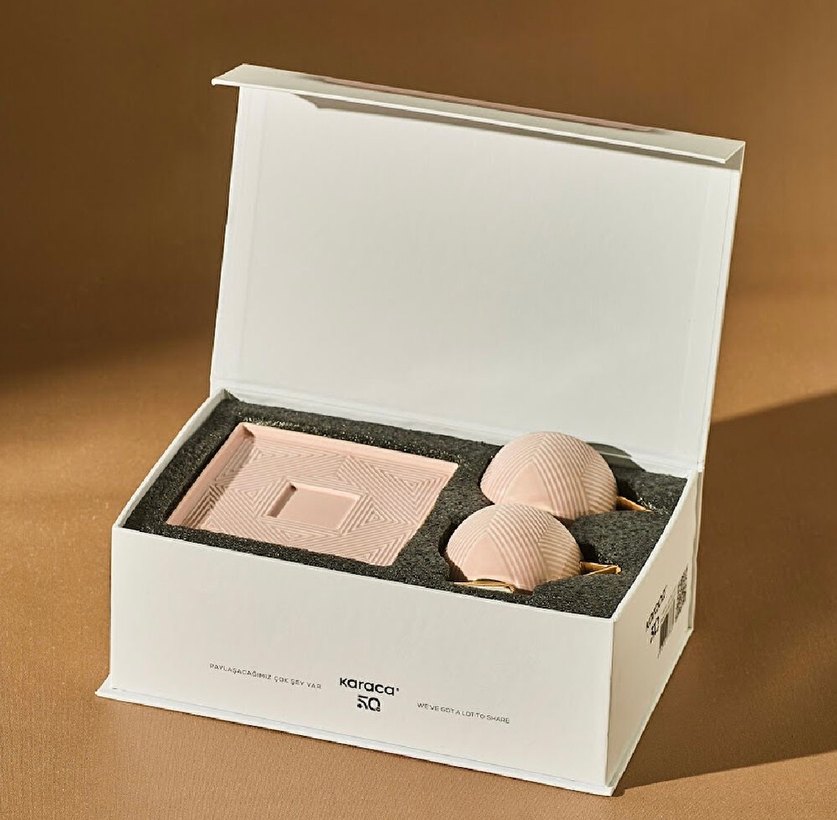 Karaca art deco 2 kişilik fincan takımı - Görsel 5