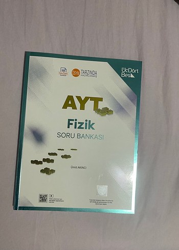 345 Yayınları AYT Fizik Soru Bankası