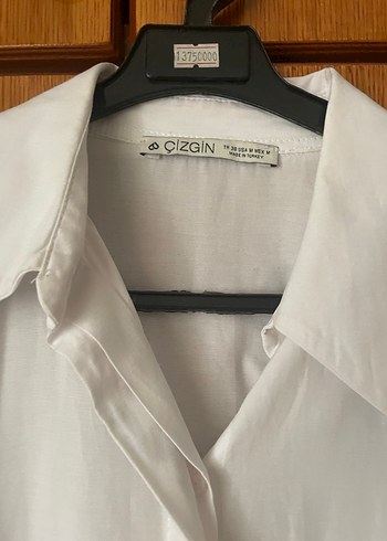 Nakışlı Beyaz Bohem Kadın Gömlek - Görsel 2