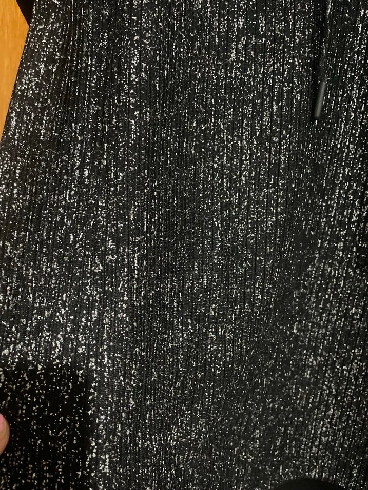 Gri simli Kadın Yüksek Yakalı Kazak - Görsel 3