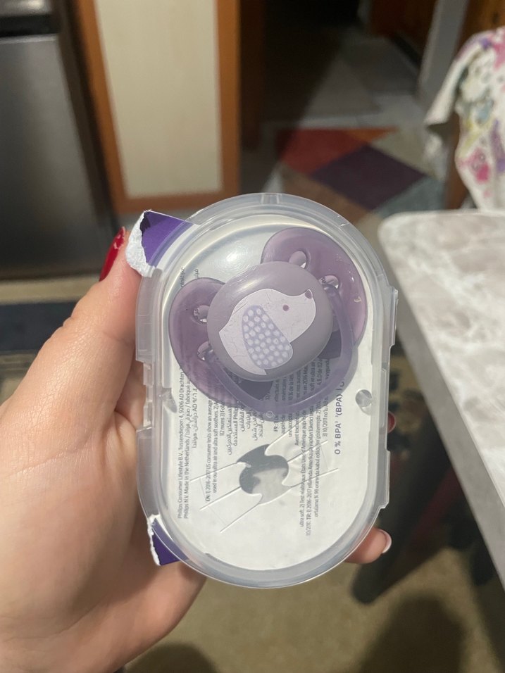 Philips Avent  Mor Bebek Emziği 6-18 aylık - Görsel 2