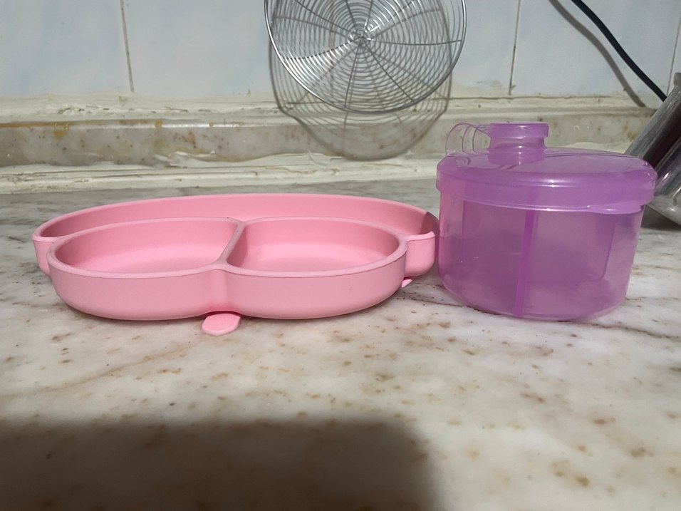 Ek gıda Silikon tabak, Toz mama kabı - Görsel 2