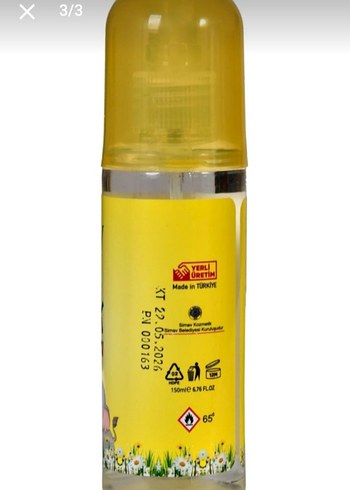  Beden Simav termal sulu bebek kolonyası 150 ml