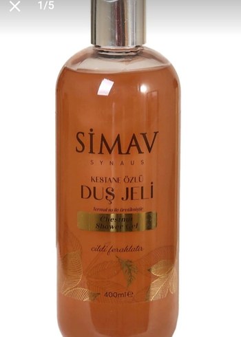 Simav Kestane Özlü Duş Jeli 400ml
