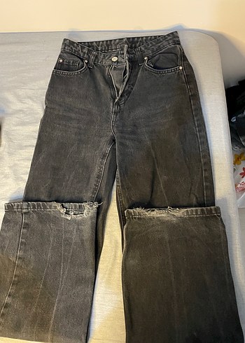 Siyah  Kadın Jean - Görsel 2