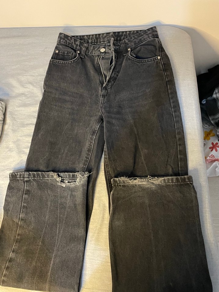 Siyah  Kadın Jean - Görsel 2