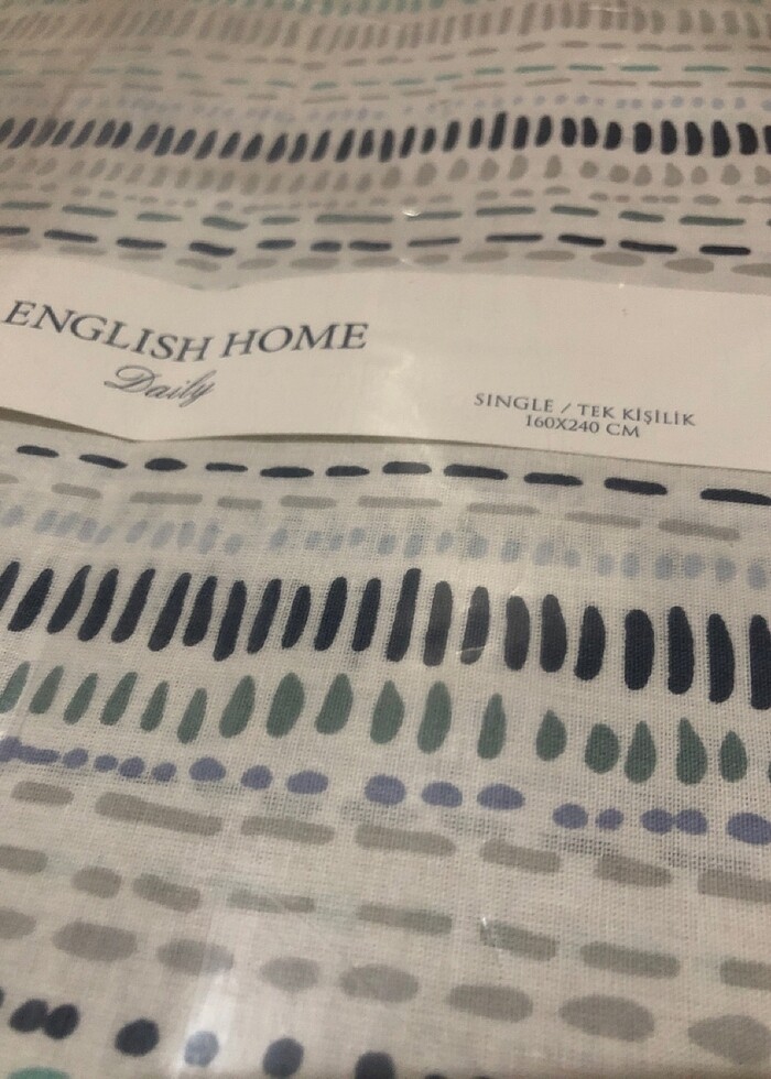 English home tek kişilik çarşaf - Görsel 3