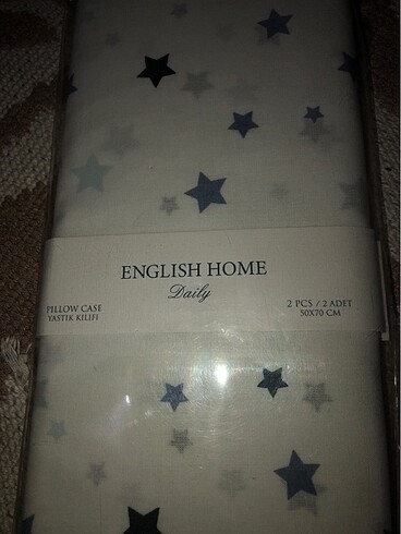 Yıldızlı English home yastık kılıfı - Görsel 3