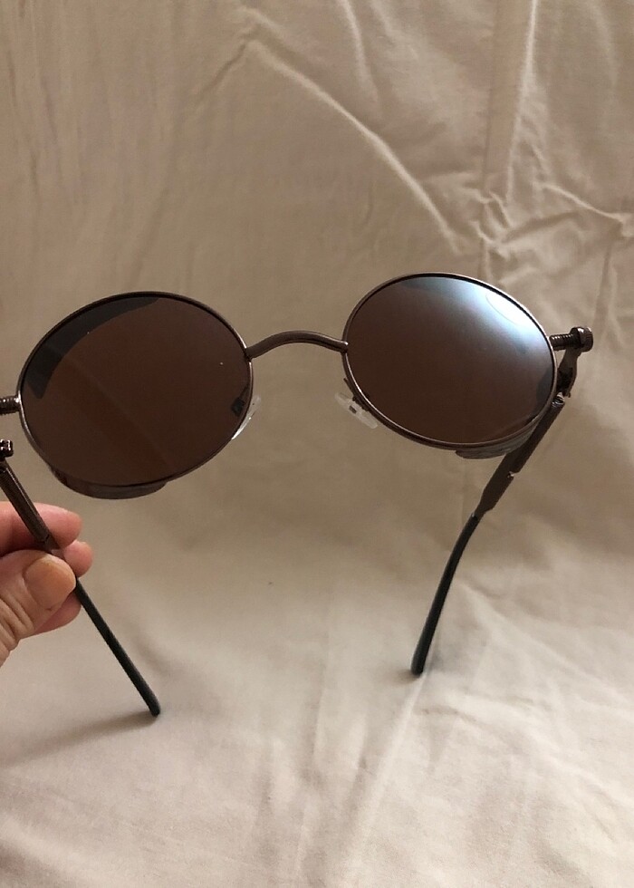 Kahverengi güneş gözlüğü - Görsel 4