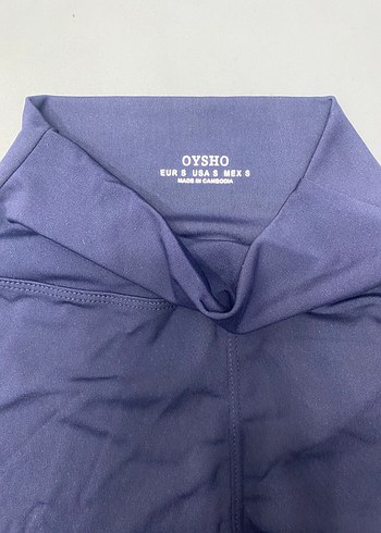 m Beden Kadın Lacivert Yüksek Bel Mini Şort oysho