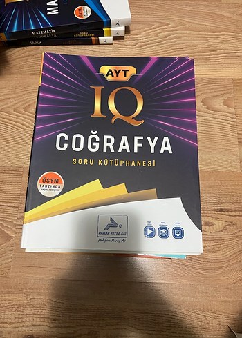 AYT IQ Coğrafya Soru Kütüphanesi