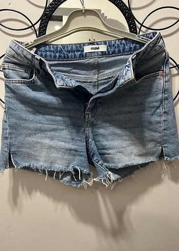 Kadın Gri Baskılı Denim Pantolon - Görsel 4