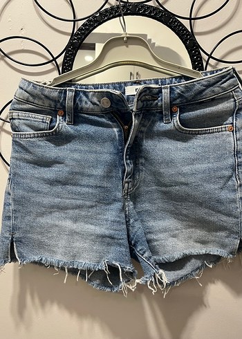 Kadın Gri Baskılı Denim Pantolon - Görsel 3