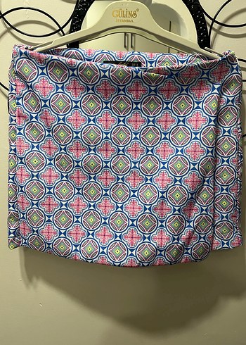 Renkli Pilili Bohem Midi Eteği - Görsel 5