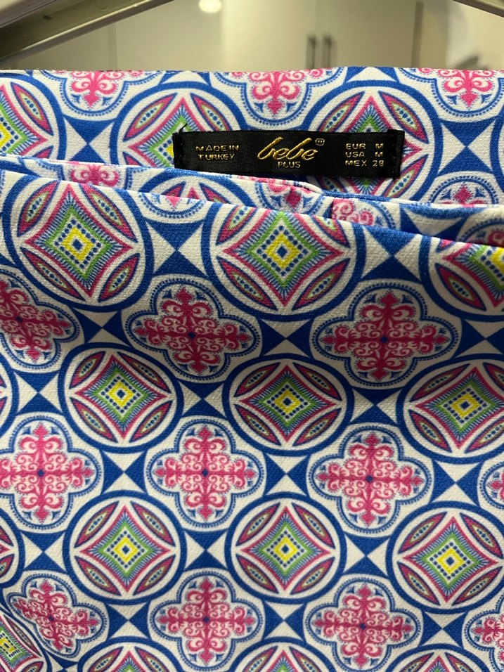 Renkli Pilili Bohem Midi Eteği - Görsel 2