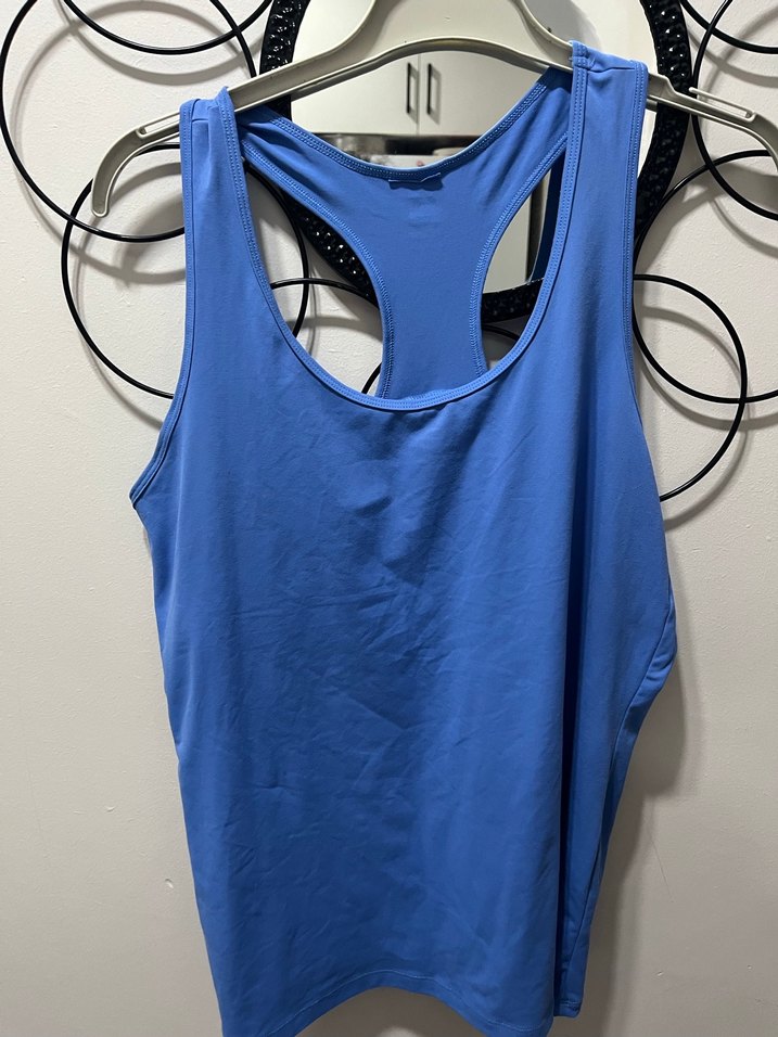 Parlak Mavi Yüksek Yakalı Spor Atlet - Görsel 2