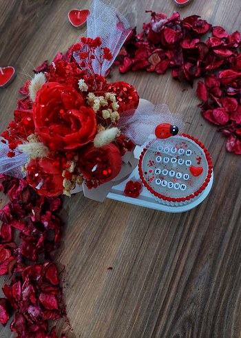 kokuku mum buketi kişiye özel metin - Görsel 6