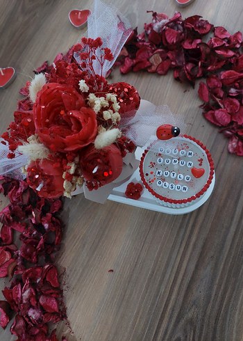 kokuku mum buketi kişiye özel metin - Görsel 5