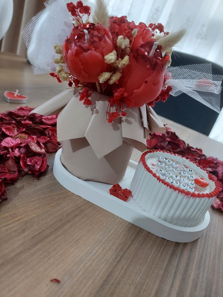 kokuku mum buketi kişiye özel metin - Görsel 3