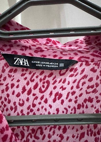 Kadın Pembe Düğmeli Uzun Kollu Gömlek - Görsel 4